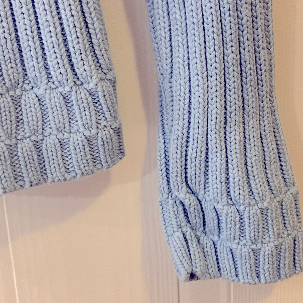Beautiful V-Neck Knit from Jackpot in a Sky Blue - Picture 3 of 5